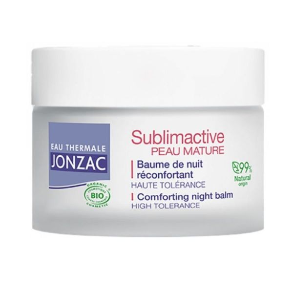 Eau Thermale Jonzac Sublimactive Baume de Nuit Bio 50 ml