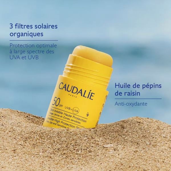 Stick Solaire Invisible Haute Protection SPF50 Vinosun Protect - 15 g