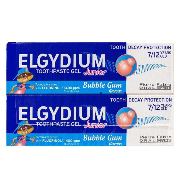 Elgydium Dent Junior Bubble 50Ml X2