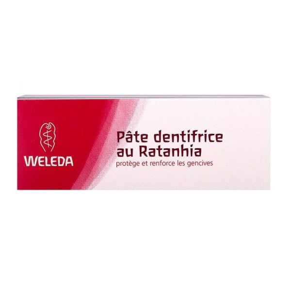 Weleda Dent Ratanhia Tub 75Ml Deref