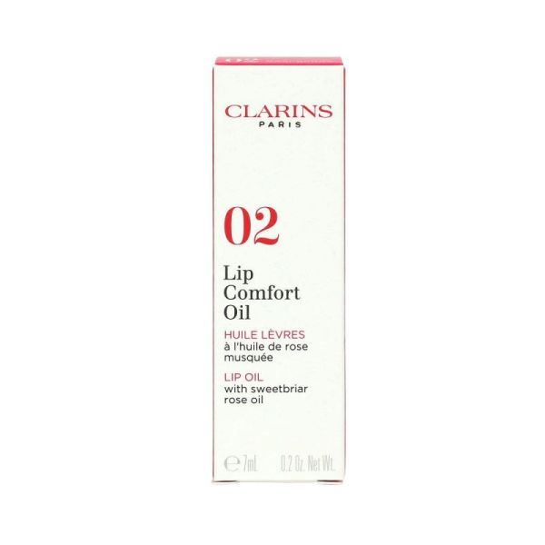 Clarins Maqu Lip Comf Oil 02 Rasberry