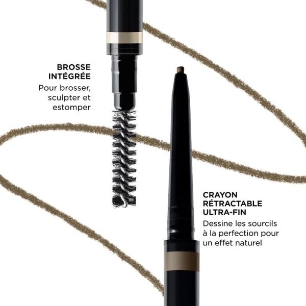 Crayon sourcils nano-precision Wonder Define - 02 cool brown - 0,06 g