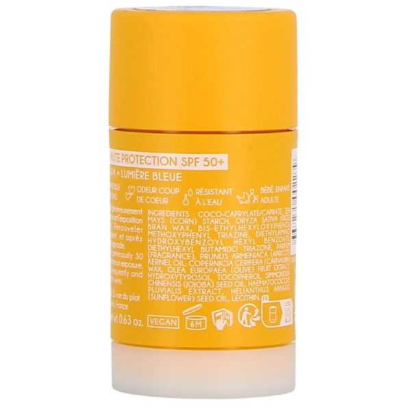 Stick Solaire à l'Huile d'Abricot Bio SPF50+ - 18,5 g