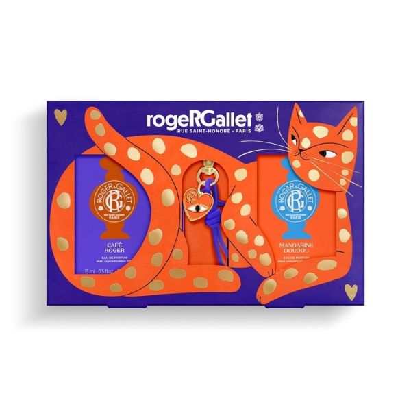 Coffret Eau de Parfum Café Roger & Mandarine Doudou - Multi lignes RG - 2 x 15 ml
