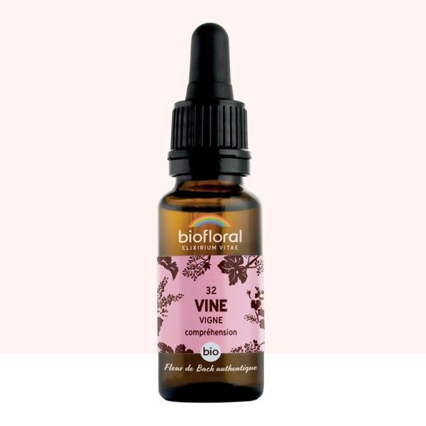 Fleur de Bach n 32 Vine, Vigne - Bio Demeter - 20 ml