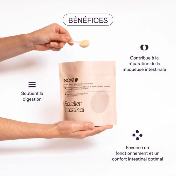 Bouclier intestinal - 1 mois