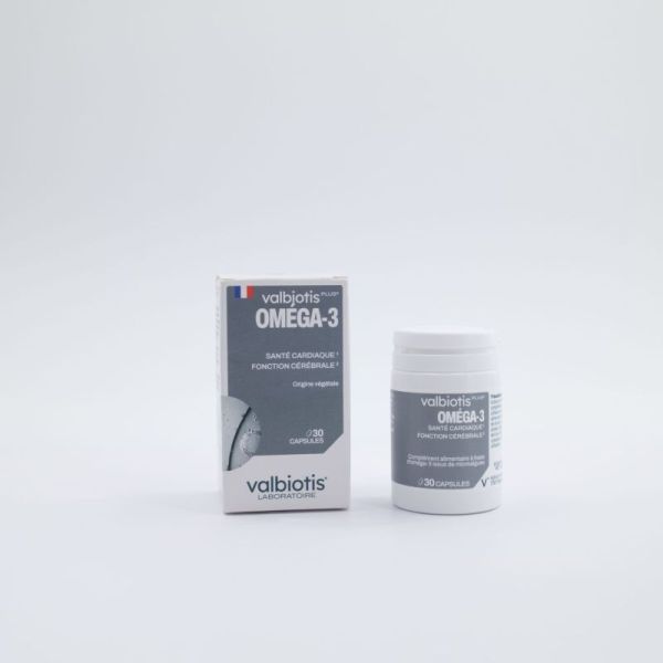 Valbiotis Plus® Oméga-3 - 30 capsules