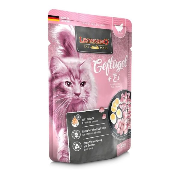 Leonardo Volaille + Oeuf - Chat adulte 1,36 kg