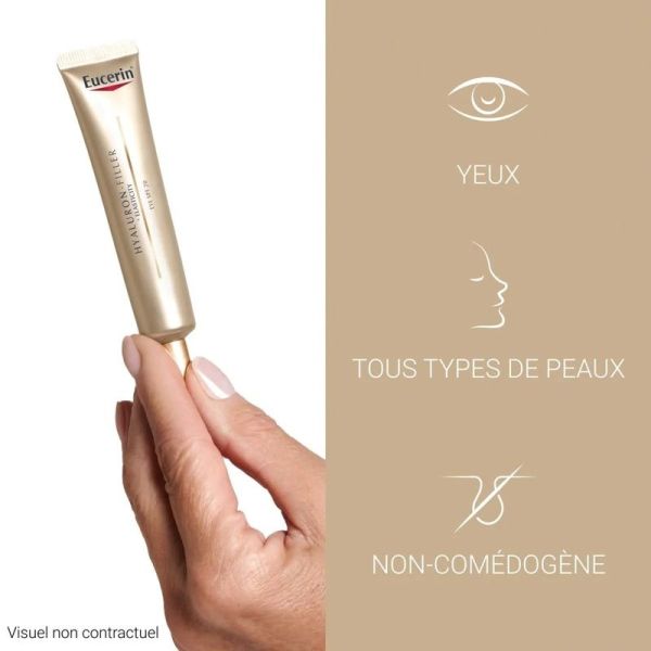 Contour des Yeux SPF 20 HYALURON-FILLER + ELASTICITY - 15 ml
