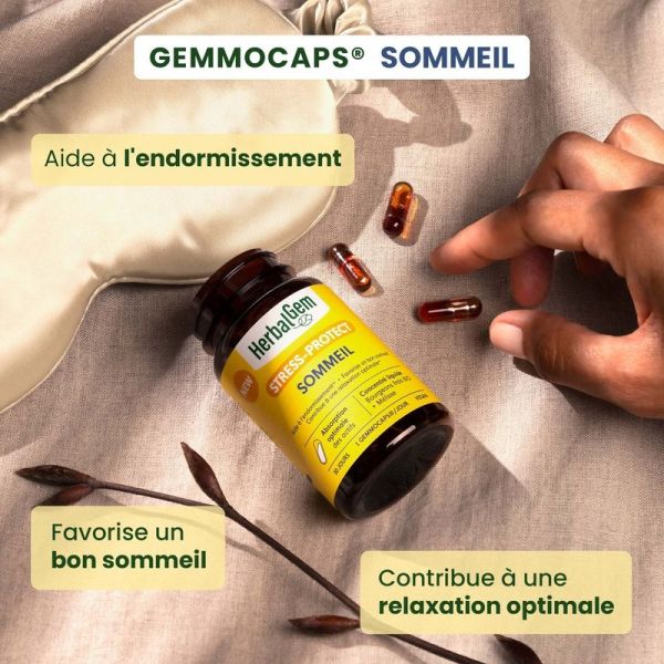 GEMMOCAPS STRESS-PROTECT SOMMEIL - 30 gélules