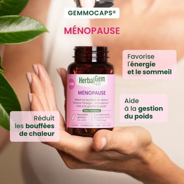 GEMMOCAPS Ménopause - 30 capsules