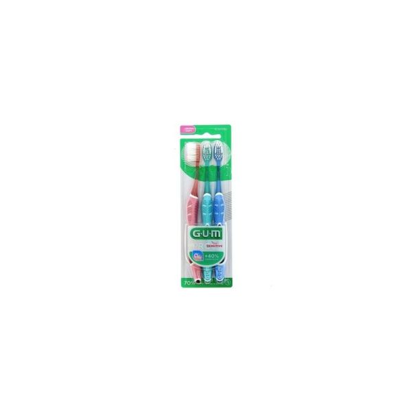 Brosses à Dents Pro Sensitive Ultra Soft - 3 unités