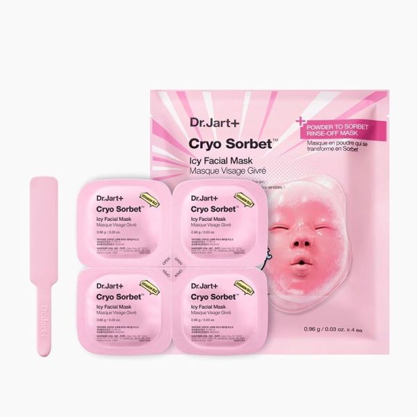 Cryo Sorbet Icy Facial Mask 4-Pack - 4 x 4 g