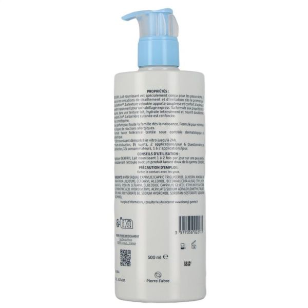 DEXERYL ESSENTIEL Lait Riche Nourrissant - 500 ml