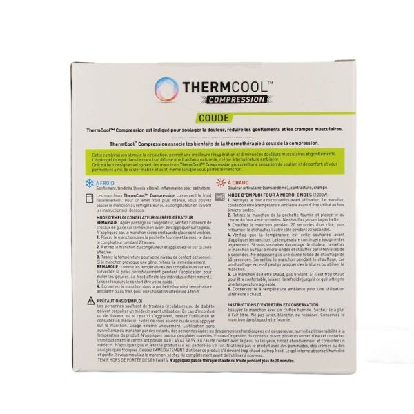 Thermcool Compression Manchon de Compression - Coude - 1 unité