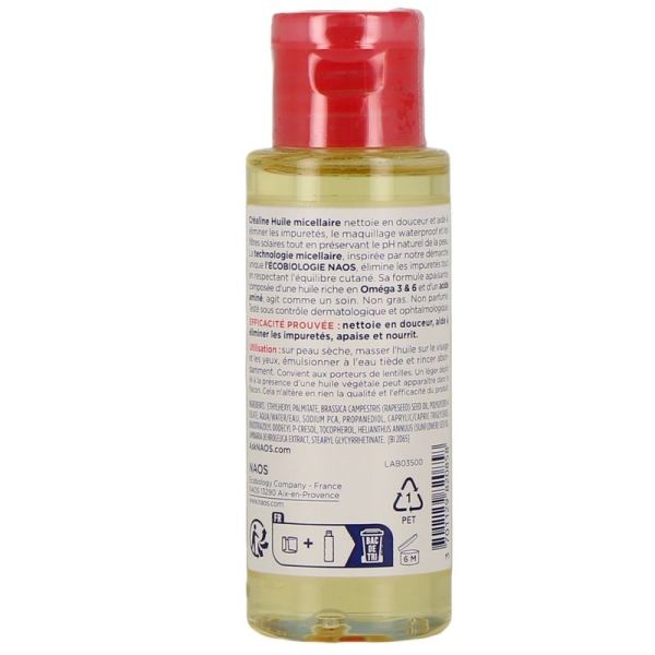 Huile Micellaire Créaline - 50 ml