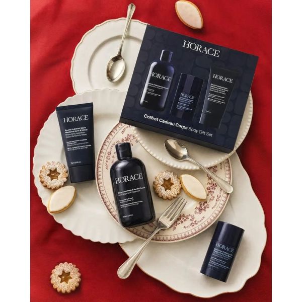 Body Care Gift Set - Gel douche 250 ml, Déodorant 50 g, Baume hydratant mains 75 ml