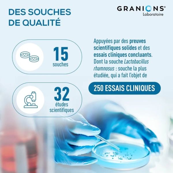 Probiotiques Flore Intestinale - 40 gélules