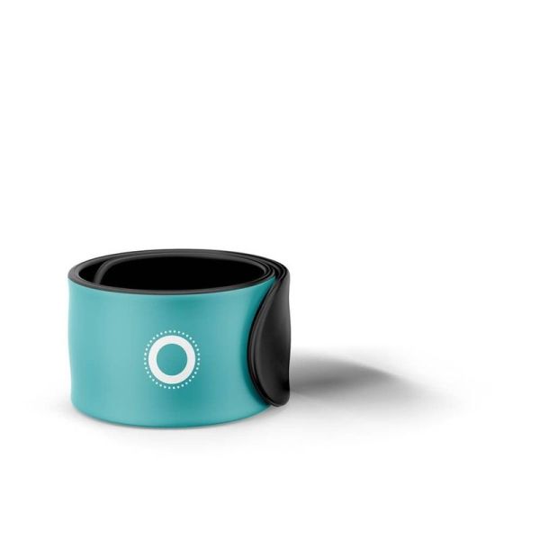 Bracelet Anti-Moustiques + Recharge 6 ml - Bleu Lagon