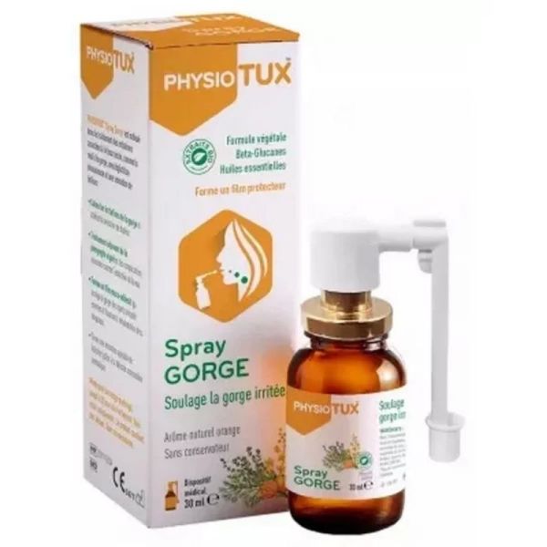 Physiotux Spray Gorge - 30 ml