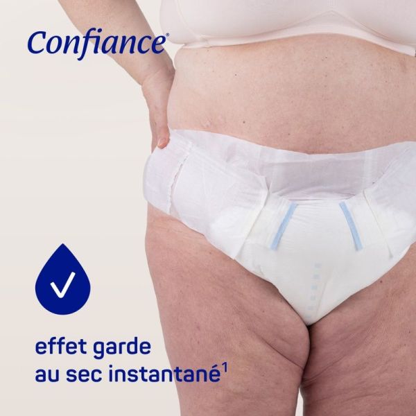 Confiance Elastic 10 Gouttes - Taille L, 14 changes complets