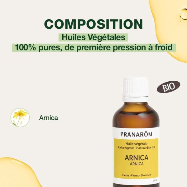 Huile Végétale d'Arnica - 50 ml