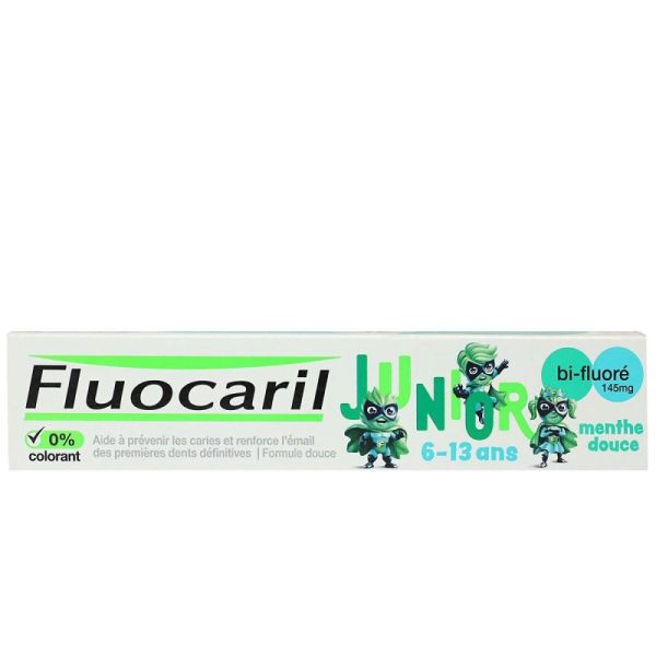 Fluocaril Dent Junior Gel Menth 75Ml