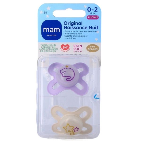 Original Naissance Nuit - 0-2 mois - Lot de 2