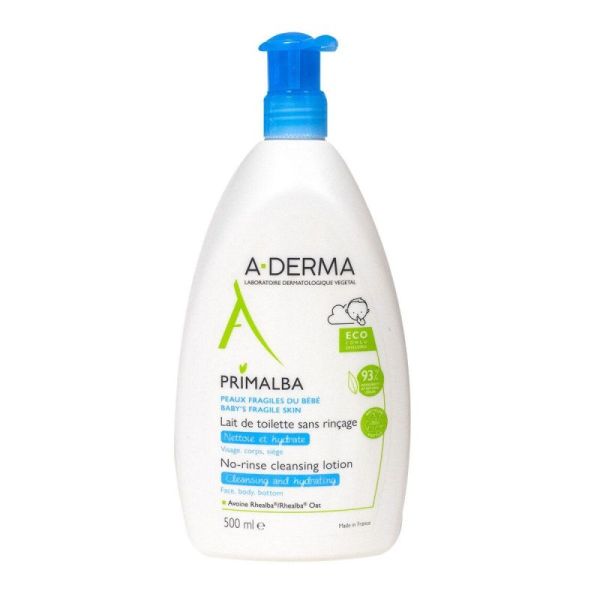 A Derma Primalba Lait De Toilette 500Ml