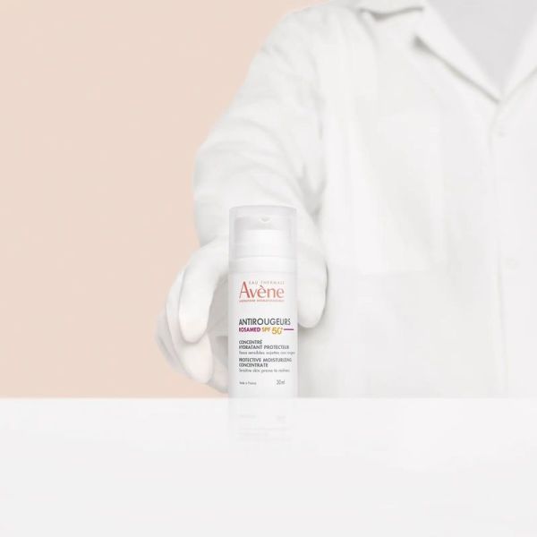 SPF 50+ Concentré Hydratant Protecteur ANTIROUGEURS ROSAMED - 30 ml