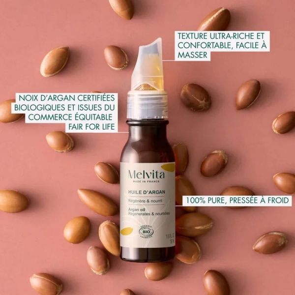 Huile d'Argan Bio - 50 ml