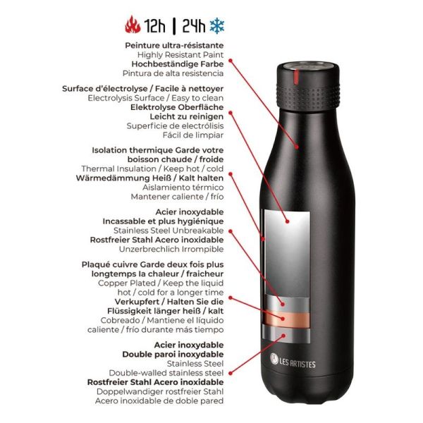 Bouteille isotherme 750 ml Damask