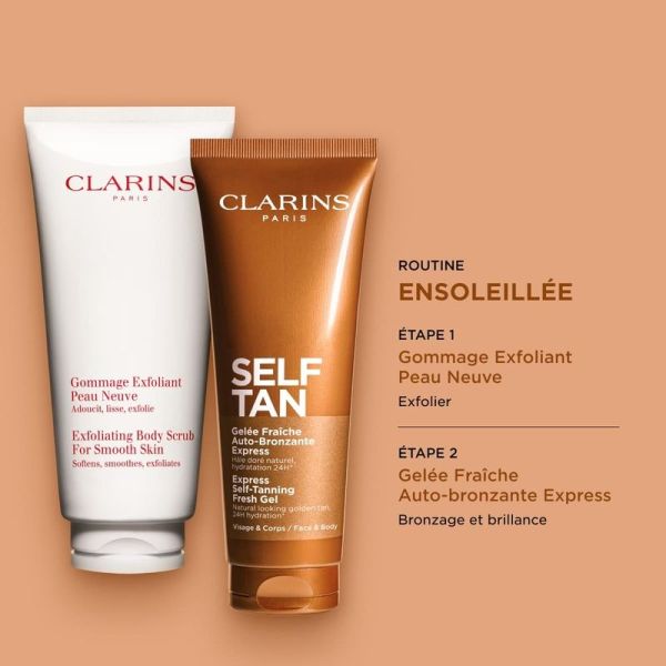 Gelée Fraîche Auto-Bronzante Express Visage & Corps - 125 ml
