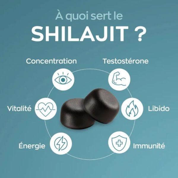 Shilajit gummies - 800 mg - 60 gummies