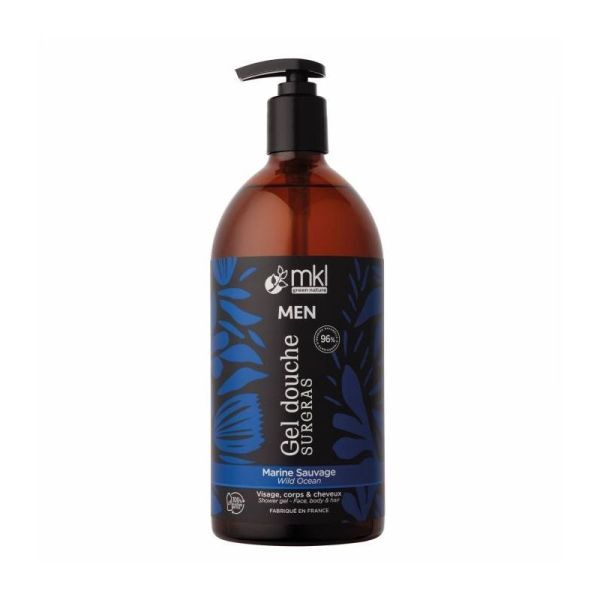 Mkl Gel Douche 1L Marine Sauvage Homme