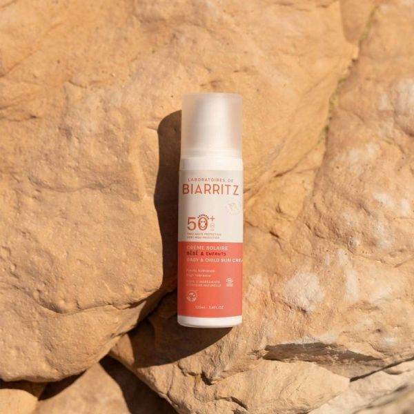 Crème solaire bébé & enfant SPF50+ - 100 ml