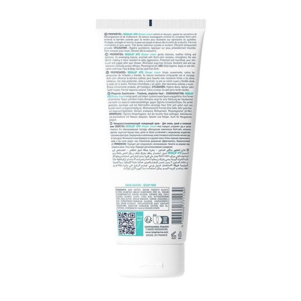 Secalia ATO Shower Cream Soin Lavant Effet Barrière - 200 ml