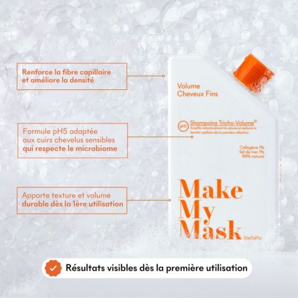 Make My Mask Tricho-Volume pH5 Shampoing - 180 ml