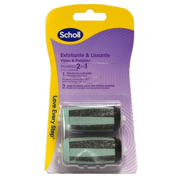 Scholl Recharge 2En1 Exfoliante Lissante