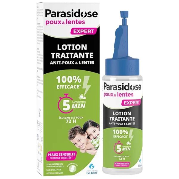 Lotion 2 en 1 anti-poux - 100 mL