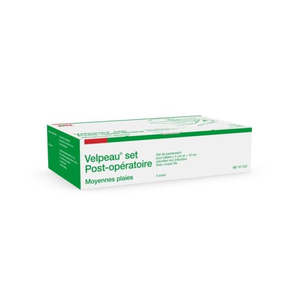Set post-opératoire grandes plaies - 3 soins