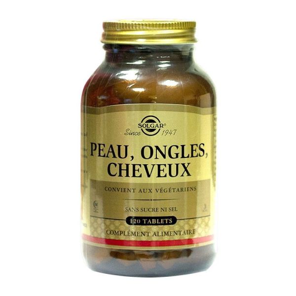 Solgar Peau Ongles Cheveux Bte 120