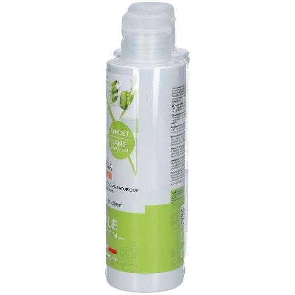 Gel moussant Émollient Anti-grattage Exomega Control - 2 x 500 ml