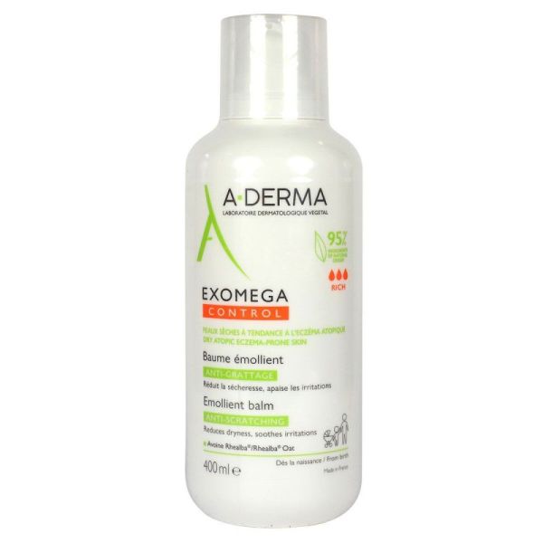 A Derma Exomega Control Baume 400Ml