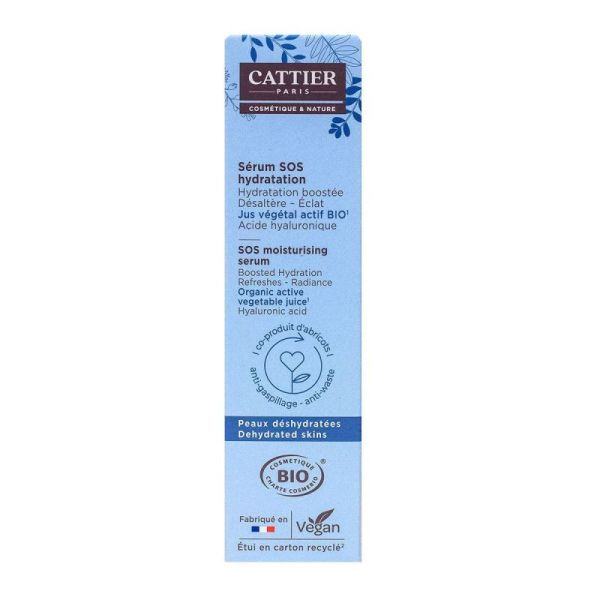 Cattier Serum Sos Hydratation 30Ml