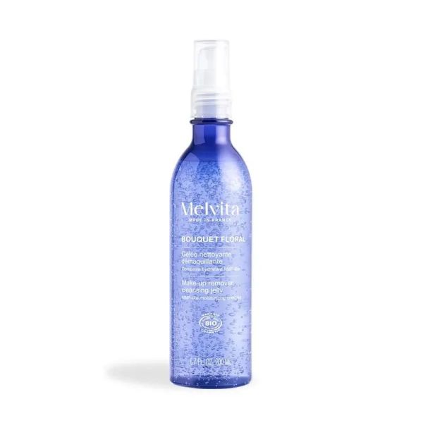 Gelée Nettoyante Démaquillante Bio BOUQUET FLORAL - 200 ml