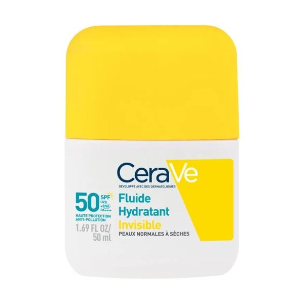 Fluide Hydratant Invisible SPF50 Haute Protection