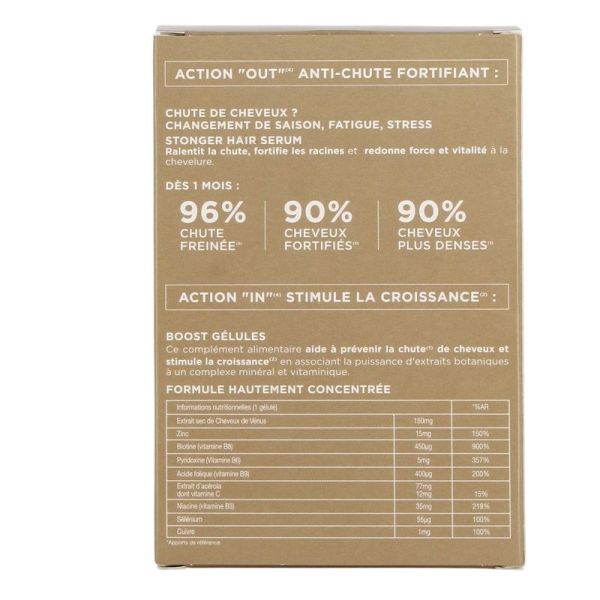 Sérum Anti-Chute de Cheveux Réactionnelle + Gélules Double Action Anti-Chute et Croissance - 50 ml + 30 gélules