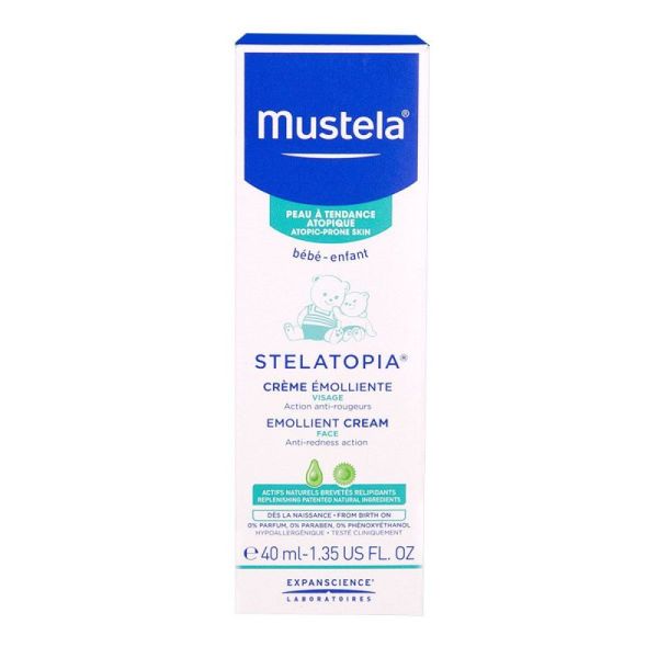 Mustela Stelatopia Creme Visage 40Ml