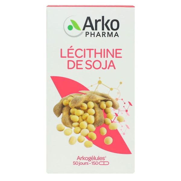 Arkogelule Bio Lecithine De Soja 150Caps